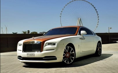 Rolls Royce Wraith (Gold), 2020 for rent in Dubai