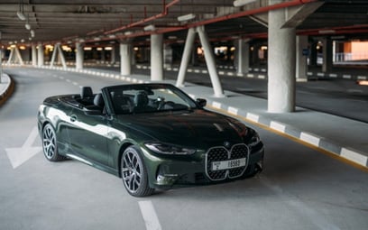 BMW 430i cabrio (Green), 2022 for rent in Ras Al Khaimah