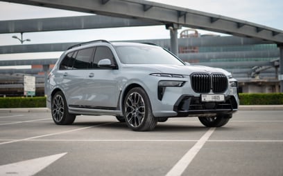 BMW X7 40i (Grey), 2023 for rent in Abu-Dhabi
