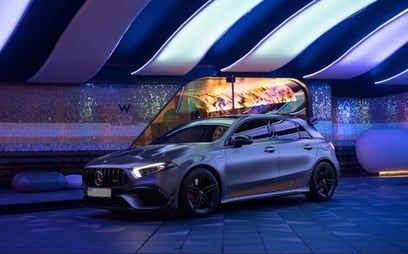 Mercedes A45 AMG (Grey), 2020 for rent in Dubai