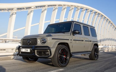 Mercedes G63 AMG (Grey), 2022 for rent in Sharjah