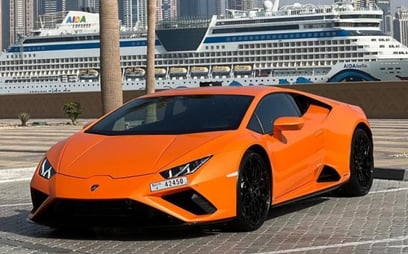 Lamborghini Evo (Orange), 2020 for rent in Dubai