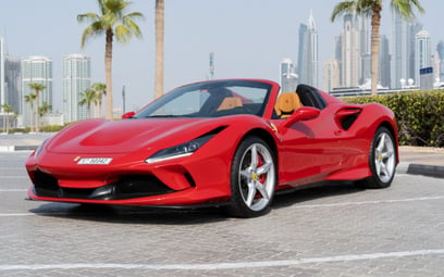 إيجار Ferrari F8 Tributo Spyder (أحمر), 2021 في دبي