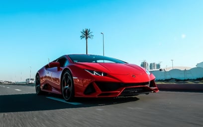 Lamborghini Evo (Red), 2020 for rent in Dubai