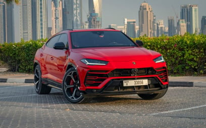 Lamborghini Urus (Красный), 2020 для аренды в Дубай