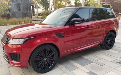 إيجار Range Rover Sport  Autobiography (أحمر), 2020 في دبي