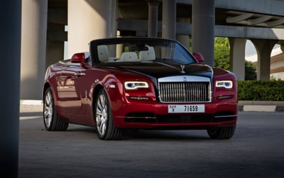 Rolls Royce Dawn (Red), 2018 for rent in Abu-Dhabi