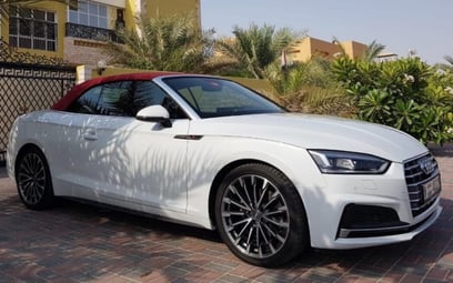 Audi A5 (Белый), 2018 для аренды в Дубай