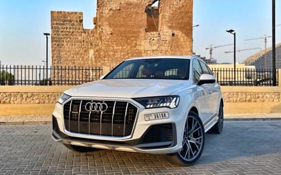 Audi Q7 (White), 2020 for rent in Sharjah