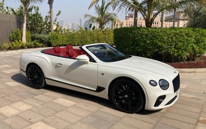 Bentley Continental GTC (White), 2020 for rent in Dubai