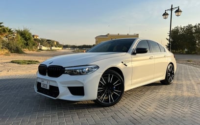 BMW 5 Series (White), 2020 for rent in Dubai