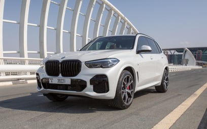 BMW X5 40iM (White), 2023 for rent in Dubai