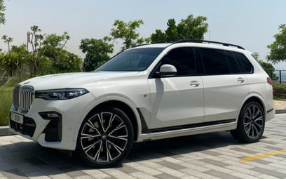 BMW X7 (White), 2021 for rent in Dubai
