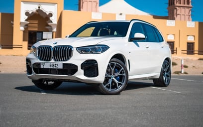 BMW X5 (White), 2023 for rent in Sharjah