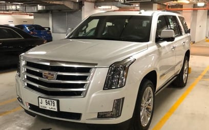 Cadillac Escalade (Белый), 2017 для аренды в Дубай