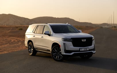Cadillac Escalade (White), 2023 for rent in Sharjah