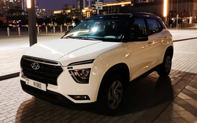 Hyundai Creta (White), 2022 for rent in Dubai