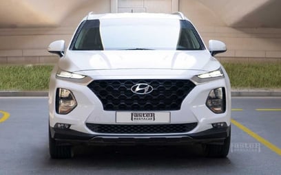 إيجار Hyundai Santa Fe (أبيض), 2019 في دبي