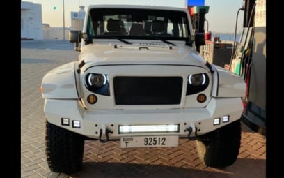 Jeep Wrangler (White), 2018 for rent in Dubai