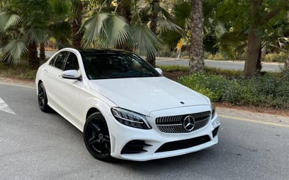 إيجار Mercedes C Class (أبيض), 2020 في دبي