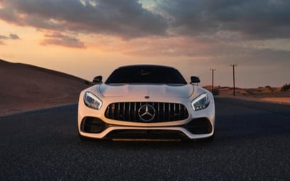 Mercedes GTS (White), 2019 for rent in Dubai