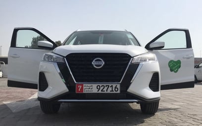 Nissan Kicks (White), 2021 for rent in Dubai