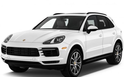 Porsche Cayenne (White), 2019 for rent in Sharjah