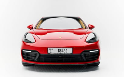 Porsche Panamera (Red), 2021 for rent in Ras Al Khaimah