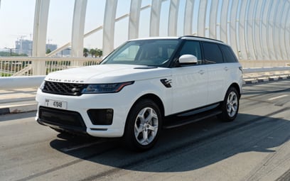 Range Rover Sport (White), 2020 for rent in Sharjah