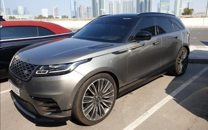 Range Rover Velar (Dark Grey), 2018 for rent in Abu-Dhabi