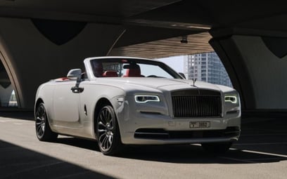 Rolls Royce Dawn Black Badge (White), 2019 for rent in Dubai