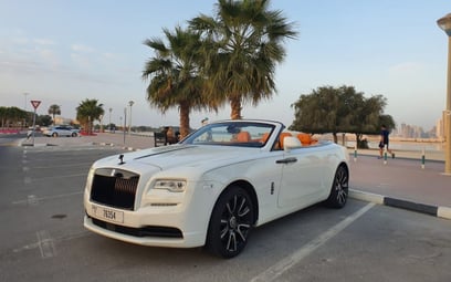 Rolls Royce Dawn Black Badge (White), 2020 for rent in Dubai