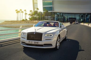 Rolls Royce Dawn (White), 2017 for rent in Dubai