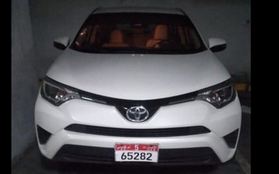 Toyota RAV4 (White), 2018 for rent in Dubai
