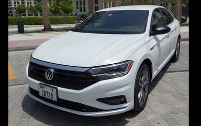 Volkswagen Jetta (White), 2021 for rent in Sharjah