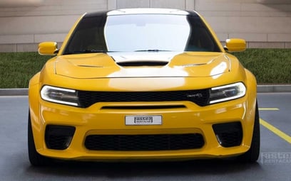 Dodge Charger (Желтый), 2018 для аренды в Дубай