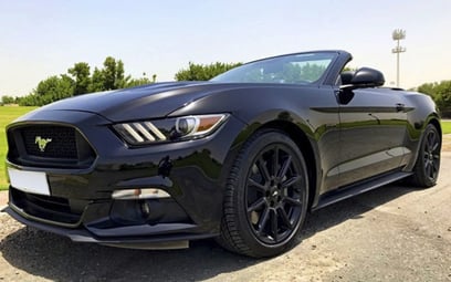 Ford Mustang (Black), 2016 for rent in Dubai
