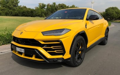 Lamborghini Urus (Желтый), 2019 для аренды в Дубай