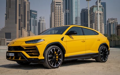 Lamborghini Urus (Желтый), 2021 для аренды в Дубай