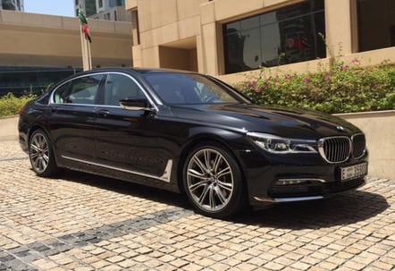 BMW 730Li (Black), 2019 for rent in Dubai