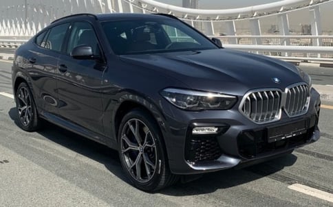 BMW X6 (Black), 2020 for rent in Dubai