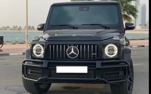 Mercedes G class G63 (Черный), 2019 для аренды в Дубай