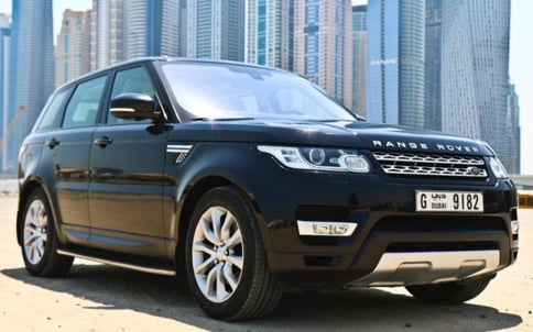 إيجار Range Rover Sport (أسود), 2016 في دبي