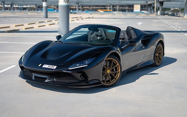 Ferrari F8 Tributo (Black), 2023 for rent in Dubai