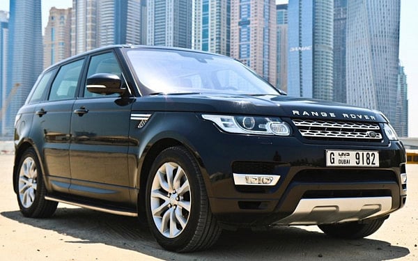 إيجار Range Rover Sport (أسود), 2016 في دبي