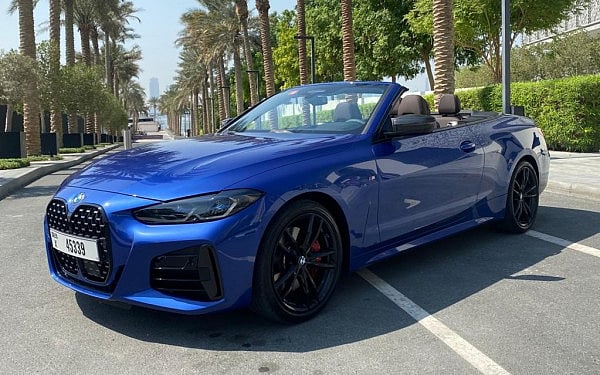 BMW 435i (Blue), 2021 for rent in Dubai