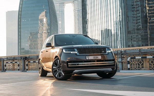 Range Rover Vogue (Dark Grey), 2023 for rent in Dubai