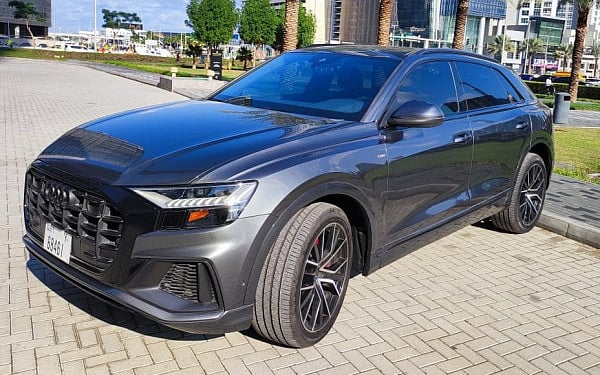 Audi Q8 (Grey), 2022 for rent in Dubai