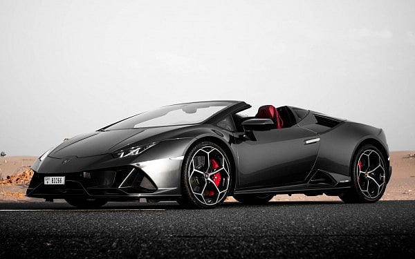 Lamborghini Evo (Grey), 2021 for rent in Dubai