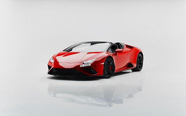Lamborghini Evo (Red), 2021 for rent in Dubai